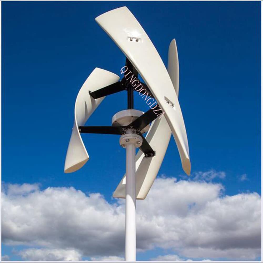 Amazon.com: QINGDONGDZA 360 ° Vertical Wind Turbine Generator